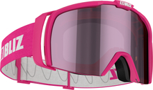 Bliz Bliz Nova Neon Pink/Brown with Pink Multi Goggles OneSize