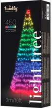Ljusgran Formenta Twinkly RGBW Multicolour 500 LED 3m