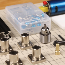 EleksMaker Z-Achse & Spindelmotor Z-Achsensätze Bohrer Chunk Integriertes Set DIY Upgrade-Kit für Laser Engraver CNC-Fräser