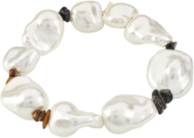 Rhythm Pearl Bracelet Gold-Plated Accessories Jewellery Bracelets Pearl Bracelets White Pilgrim