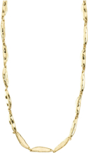 Echo Recycled Necklace Gold-Plated Accessories Jewellery Necklaces Chain Necklaces Gold Pilgrim