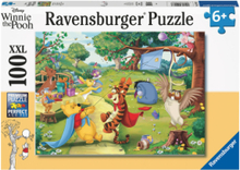 Ole Brumm Til Unnsetning 100P Toys Puzzles And Games Games Card Games Multi/mønstret Ravensburger*Betinget Tilbud