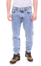 edc by ESPRIT Herren Straight Leg Jeans im 5-Pocket-Stil Denim-Hose 61782067 Blau