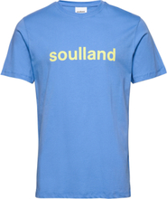 Chuck T-Shirt T-shirts Short-sleeved Blå Soulland*Betinget Tilbud