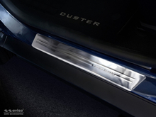 Instegslister i Borstad Stål Dacia Duster II 2018->