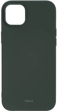 ONSALA Backcover Silicone iPhone 14 Plus 6,7"" Olive Green