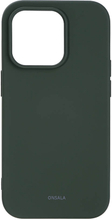 ONSALA Backcover Silicone iPhone 14 Pro 6,1"" Olive Green