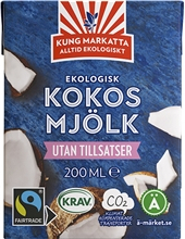 Kung Markatta Kokosmjölk 200 ml