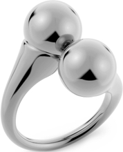 Diego Ring Steel Ring Smykker Silver Edblad
