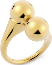 Diego Ring Gold Ring Smykker Gold Edblad