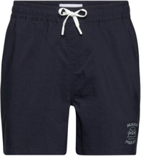 Hudö Hybrid Shorts Bottoms Shorts Casual Navy Makia