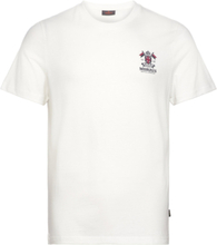 Crew Tee Designers T-Kortærmet Skjorte White Morris
