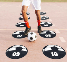 Voetbal trainings parcours Jeugd vinyl tapijt