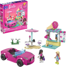 Barbie Convertible & Ice Cream Stand Toys Playsets & Action Figures Play Sets Multi/patterned MEGA Barbie
