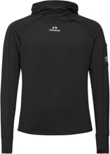 "Nwlrapid Hood Midlayer Sport Sweatshirts & Hoodies Fleeces & Midlayers Black Newline"
