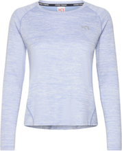 "Emily Long Sleeve Sport T-shirts & Tops Long-sleeved Blue Kari Traa"