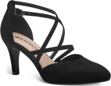Women Slip-On Shoes Heels Pumps Classic Black Tamaris