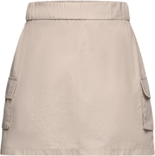 Kogfranches Short Cargo Skirt Pnt Dresses & Skirts Skirts Short Skirts Beige Kids Only