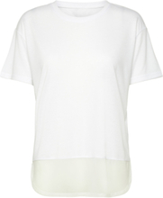 Onpflip On Loose Ss Train Tee Sport T-shirts & Tops Short-sleeved White Only Play