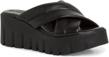 Women Slides Shoes Summer Shoes Platform Sandals Black Tamaris