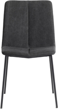 Spisebordsstol Chamfer Home Furniture Chairs & Stools Chairs Black Muubs