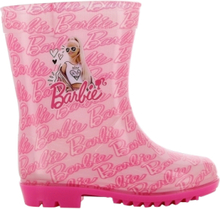 Barbie Rainboots Shoes Rubberboots High Rubberboots Pink Barbie