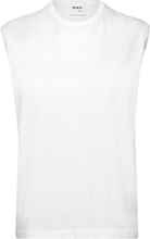 Pedro - Heavy Jersey Rd Tops T-shirts & Tops Sleeveless White Day Birger Et Mikkelsen