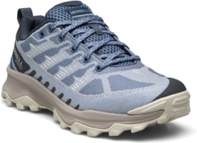 "Women's Speed Eco Wp - Chambray Shoes Sport Shoes Outdoor/hiking Shoes Blue Merrell"