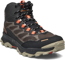 Men's Speed Strike Mid Gtx - Black/ Sport Sport Shoes Outdoor-hiking Shoes Black Merrell