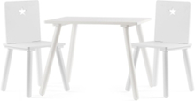Table & 2 Chairs Star Home Kids Decor Furniture Kids Bedroom Sets White Kid's Concept