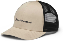 Black Diamond Black Diamond Men's Trucker Hat Khaki-Black-Bd Wordmark Kapser One Size
