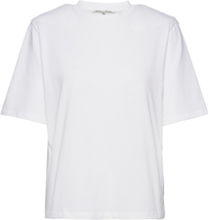 Big Paddy Tee T-shirts & Tops Short-sleeved Hvit Second Female*Betinget Tilbud