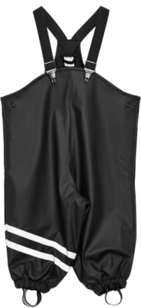 Raintrousers Fleece Lining Uni Outerwear Rainwear Bottoms Svart Lindex*Betinget Tilbud