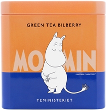 Moomin Green Tea Bilberry Tin 100 gr