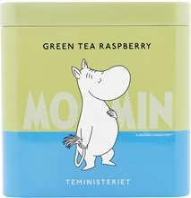 Moomin Green Tea Raspberry Tin 100 gr