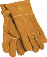Hällmark Leather Gloves Medium Brown Köksutrustning OneSize