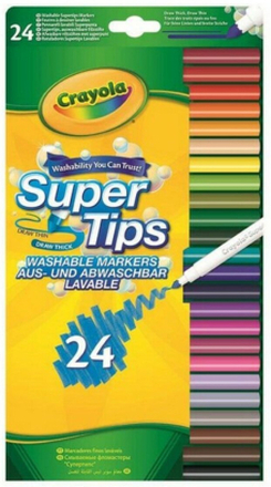 Tuschpennor Crayola B01BF6F20K Tvättbar