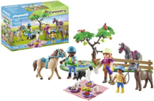Playmobil Country Picnic Med Heste - 71239 Toys Playmobil Toys Playmobil Country Multi/patterned PLAYMOBIL