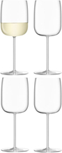 Borough Wine Glass Set 4 Home Tableware Glass Wine Glass White Wine Glasses Nude LSA International