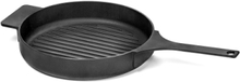 Grillpan Enamel Cast Iron Surface By Sergio Herman Home Kitchen Pots & Pans Frying Pans Black Serax