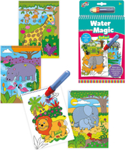 Water Magic Safari Toys Creativity Drawing & Crafts Drawing Stati Ry Multi/patterned Galt