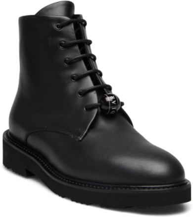 Park Boot Shoes Boots Ankle Boots Laced Boots Black DEAR FRANCES