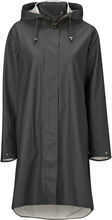 Ilse Jacobsen Women's Raincoat Detachable Hood Dark Shadow Regnjackor 34