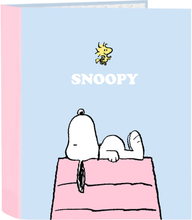 Ringpärm Snoopy Imagine Blå A4