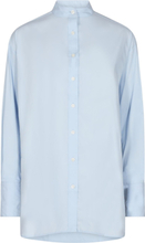 "Bs Bernadette Regular Fit Shirt Tops Shirts Long-sleeved Blue Bruun & Stengade"