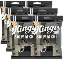 Halva Salmiakki Kingis Bites 6-pack