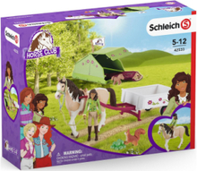 Schleich Horse Club Sarah's Camping Toys Playsets & Action Figures Play Sets Multi/patterned Schleich