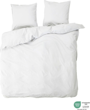 Ingrid Dobbelt Sengesæt Home Textiles Bedtextiles Bed Sets White By NORD
