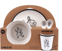 Moomin Little My Tableware 5 Pcs Set Home Meal Time Dinner Sets Pink MUMIN