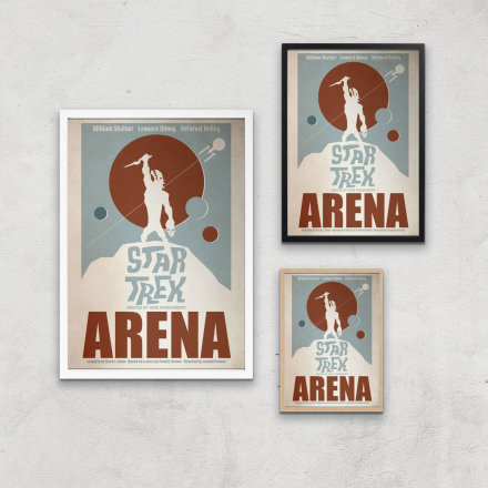 Arena Giclee - A4 - White Frame